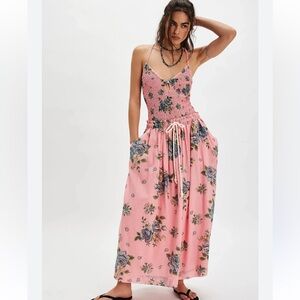 NWT free people Seaside Rose Set pink